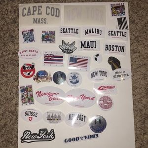 Brandy Stickers and 2 Brandy Cards